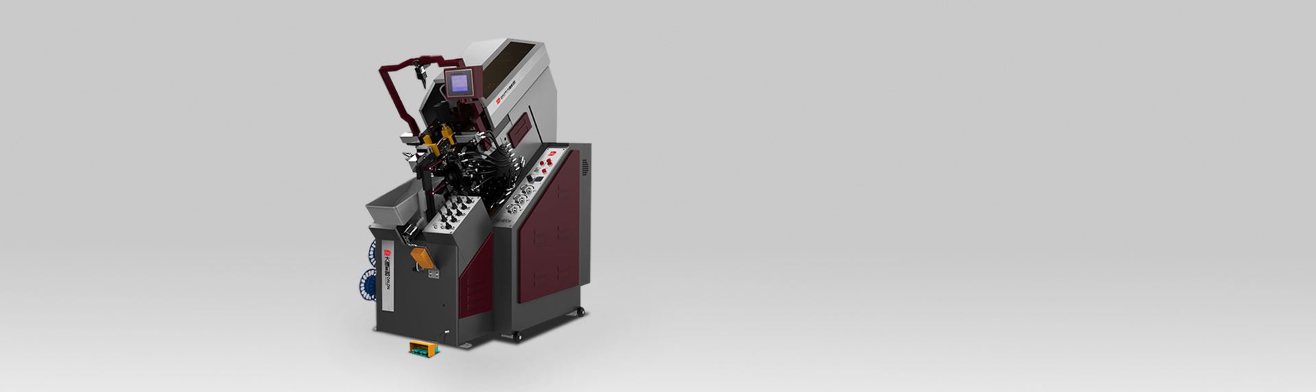 電腦控制自動上膠前幫機(jī)